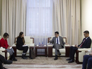 НҮБ-ын Хүнс, хөдөө аж ахуйн байгууллага, Дэлхийн цаг уурын байгууллагын төлөөлөлтэй уулзлаа